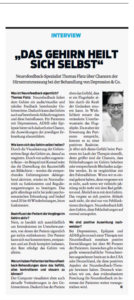 Kurier Magazin "Psyche" Interview mit Thomas Flatz